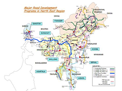 Road Connectivity In The North East And Expanding Indias