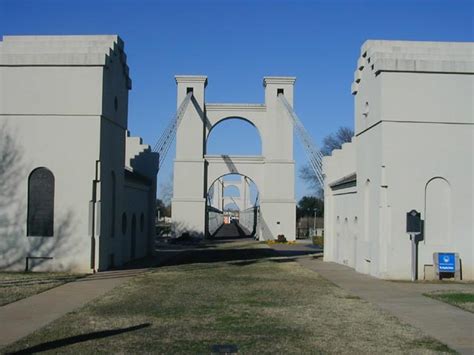 Waco Tx Historic Suspension Bridge Photo Picture Image Texas At