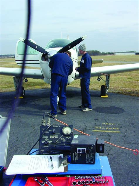 Aircraft Propeller Maintenance Aviation Safety