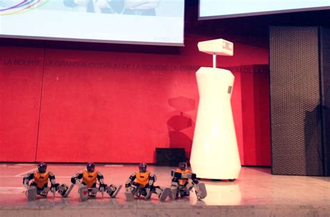 Hire Roaming Robots Paris Book Convention Robot Scarlett