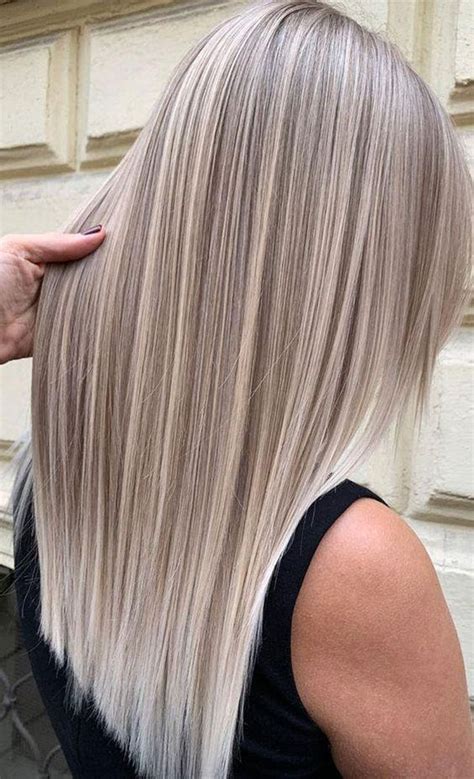 Luxury Balayage Highlight Light Ash Blonde Platinum Human Hair Swiss Lace Front Glueless