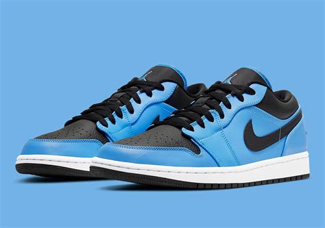 Air Jordan 1 Low University Blue 553558 403 Release Info