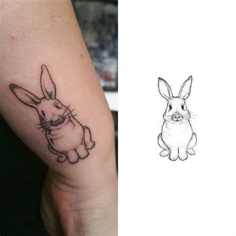 My Tattoo Bunny Rabbit Tattoo So Cute But Im Not In Love With The