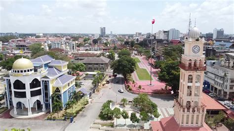 Kota Bharu Aerial View Youtube