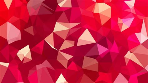 Geometric Red Wallpapers Wallpaper Cave
