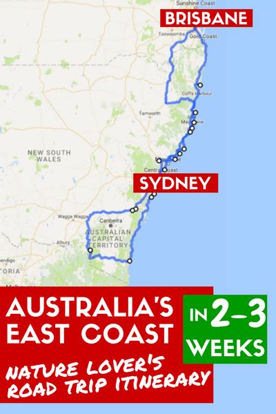 East Coast Australia Road Trip Itinerary For Adventure And Nature Lovers