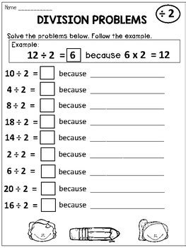 Multiplication, division, fractions, and more. 3rd Grade Division Worksheets for Homework or Morning work ...