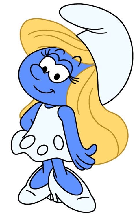 Smurfette Smurfs Drawing Smurfs Classic Cartoon Characters