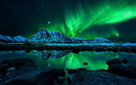 Fondos De Pantalla De Aurora Boreal Medioambiente Y Naturaleza