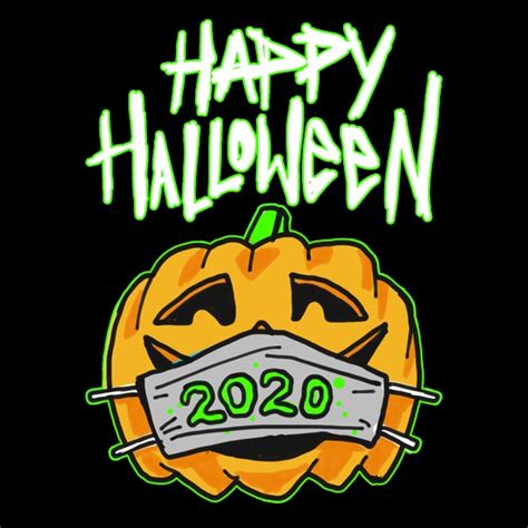 Happy Halloween 2020 Pumpkin With Face Mask Shirt From Neatoshop