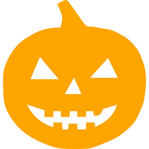 Orange Halloween Pumpkin Icon Free Orange Halloween Icons
