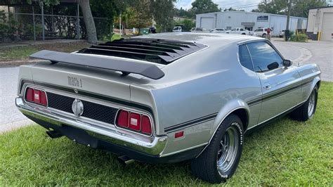 1971 Ford Mustang Mach 1 Fastback For Sale At Auction Mecum Auctions