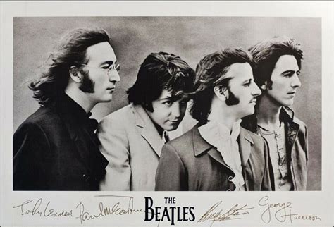 The Beatles Mad Day Out 1968 Signature Poster Print 24 X 36 Etsy