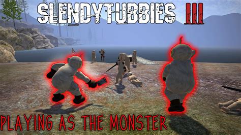 Playing As The Monster In Survival Mode Slendytubbies 3 Brute Tubby