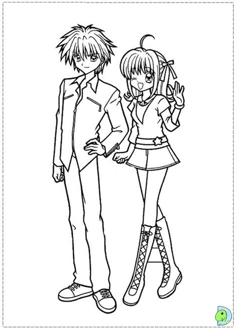 Anime Mermaid Melody Coloring Pages Sketch Coloring Page