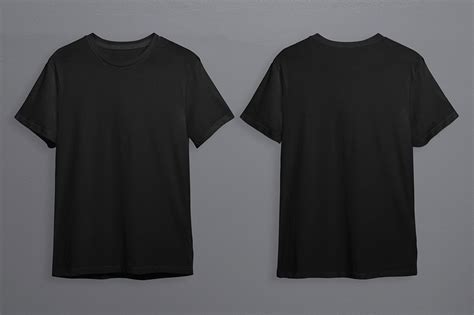T Shirts Mockup Psd Black Premium Psd Mockup Rawpixel