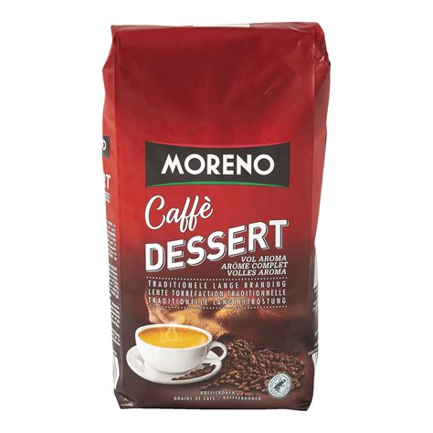Moreno® Kaffeebohnen Dessert Günstig Bei Aldi