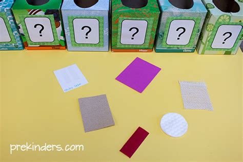Texture Touch Boxes Prekinders