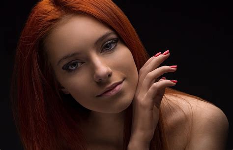 Hd Wallpaper Portrait Redhead Masha Natural Light Hair Beauty Hairstyle Wallpaper Flare