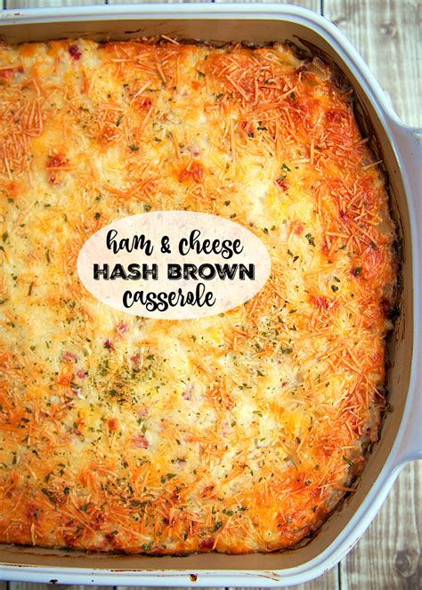 Maybe you would like to learn more about one of these? Ham and Cheese Hash Brown Casserole | Plain Chicken