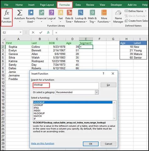 Excel Vlookup Example Tutorial Spreadsheet Productivity Portfolio