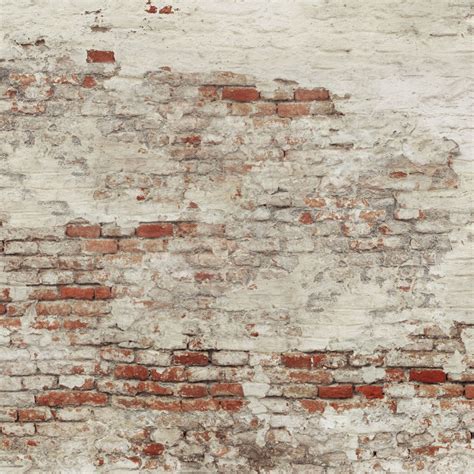 Panoramic Wall Mural Old Brick Wall Textures Brut Les Dominotiers