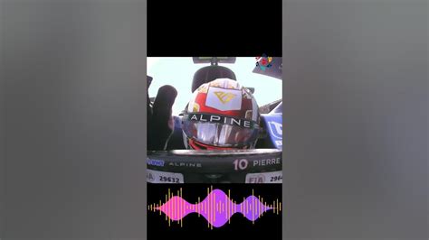 Pierre Gasly Reaction Podium Formula 1 Youtube