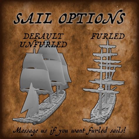 Sailing Ship Miniatures Fleet Pack Etsy