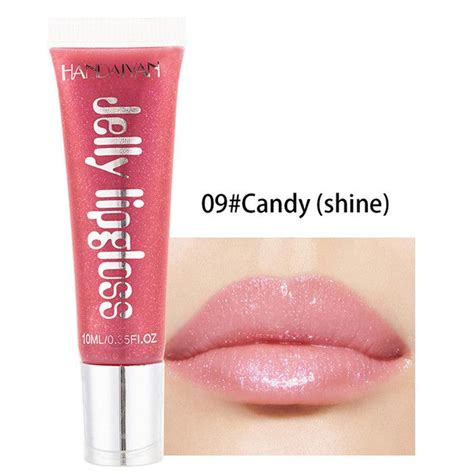 Handaiyan Lip Gloss 10ml Jelly Lipgloss Moisturizing Plumping Clear