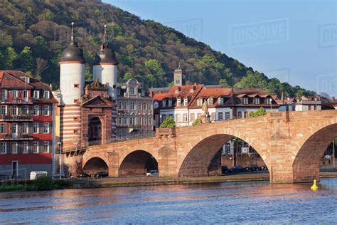 Karl Theodor Bridge Old Bridge And Gate Heidelberg Baden