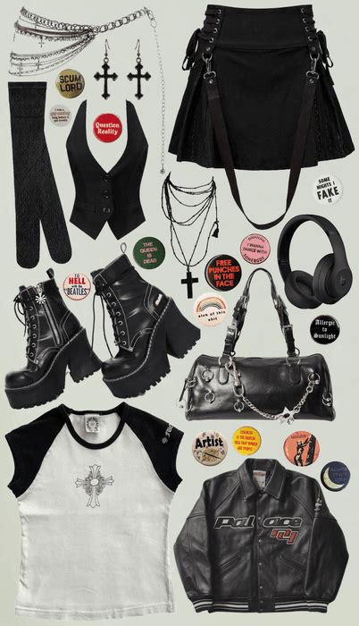 Modern Punk Outfit Shoplook Artofit