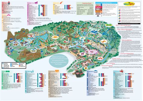 Hershey Park Official Map 