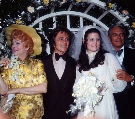 Lucy And Desi At Daughters Wedding 1971 Lucie Arnaz Desi Arnaz Lucille Ball
