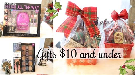 We have a great range of gifts under £10. DIY Christmas Gift Basket Ideas | Great Gift Sets For $10 ...