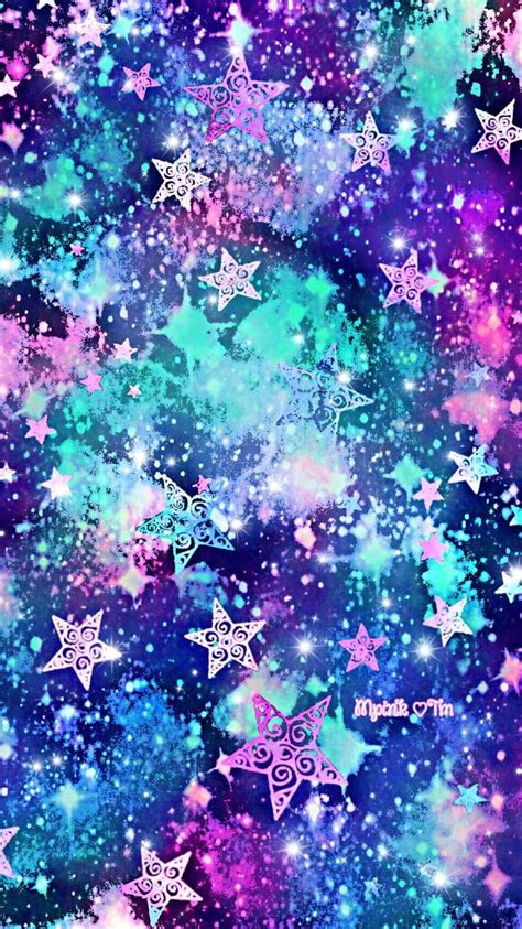 Swirly Stars Galaxy Wallpaper Androidwallpaper Iphonewallpaper Wallpaper Galaxy Sparkle