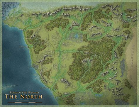 Dd Map Of Faerun Maps For You