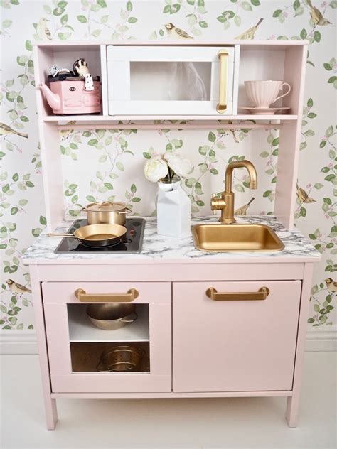 Ikea Duktig Play Kitchen Makeover The Dainty Dress Diaries
