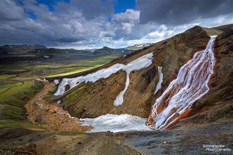Raudfossar Waterfalls Iceland Europe Synnatschke Photography