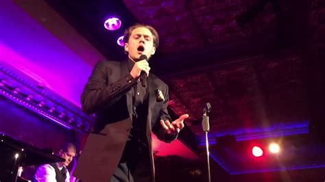 Aaron Tveit On New Years Eve Feinsteins 54 Below I Miss The