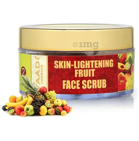 Vaadi Herbals Skin Lightening Fruit Face Scrub Buy Jar Of 500 Gm