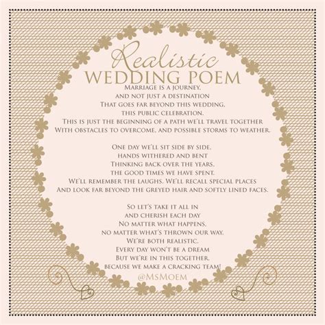 13 Original Wedding Poems Ms Moem Poems Life Etc Wedding Poems