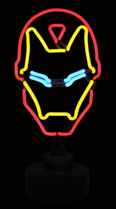 Equipment Iron Man Neon Sign Neon Signs Custom Neon Signs Neon