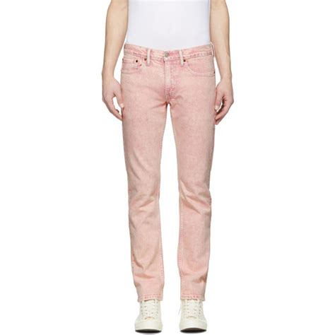 Levis Pink 511 Slim Jeans Levis