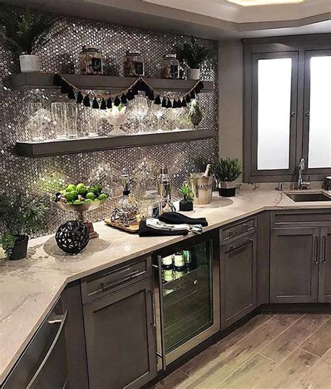 Your kitchen cabinets are a great place to refresh the look and decor of deep red kitchen cabinets are a practical color choice when working with a darker color palette. 25 Best Gray Kitchen Cabinets Ideas for 2021 | Decor Home ...