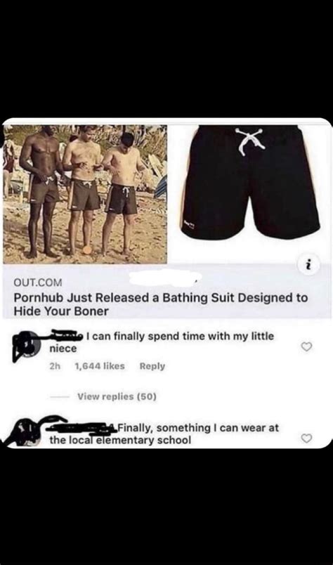 Outcl Pornhub Just Released Bathing Suit Designed To Hide Your Boner Lcan Finally Spend