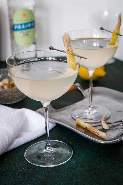 This Gin Ginger Martini Is The Perfect Mix Of Spice Sweetness And