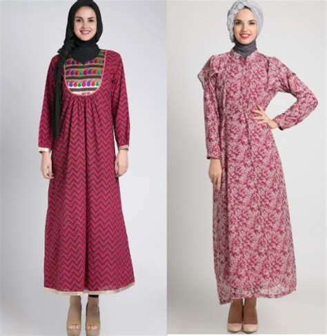 Gamis Batik Kasual 6 Hijab Wear Hijab Dress Moslem Fashion Hijab