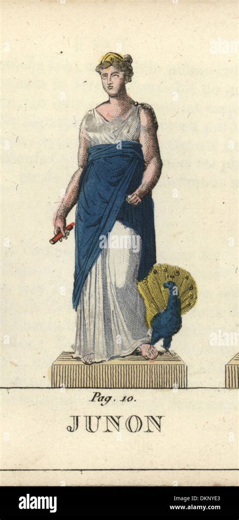 Junon Reine Des Dieux Déesse Romaine Du Mariage Photo Stock Alamy