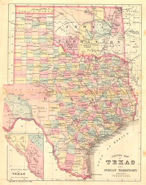 Wordeahibur Map Of Oklahoma And Texas