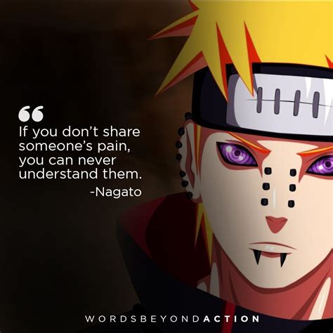 Pain Words From Naruto Shippuden Cute Quotes For Girls Pain Quotes